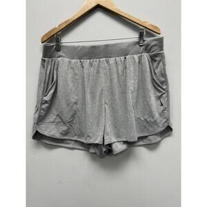 Nike Gray Casual Shorts with Pockets